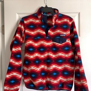 Patagonia fleece top.
